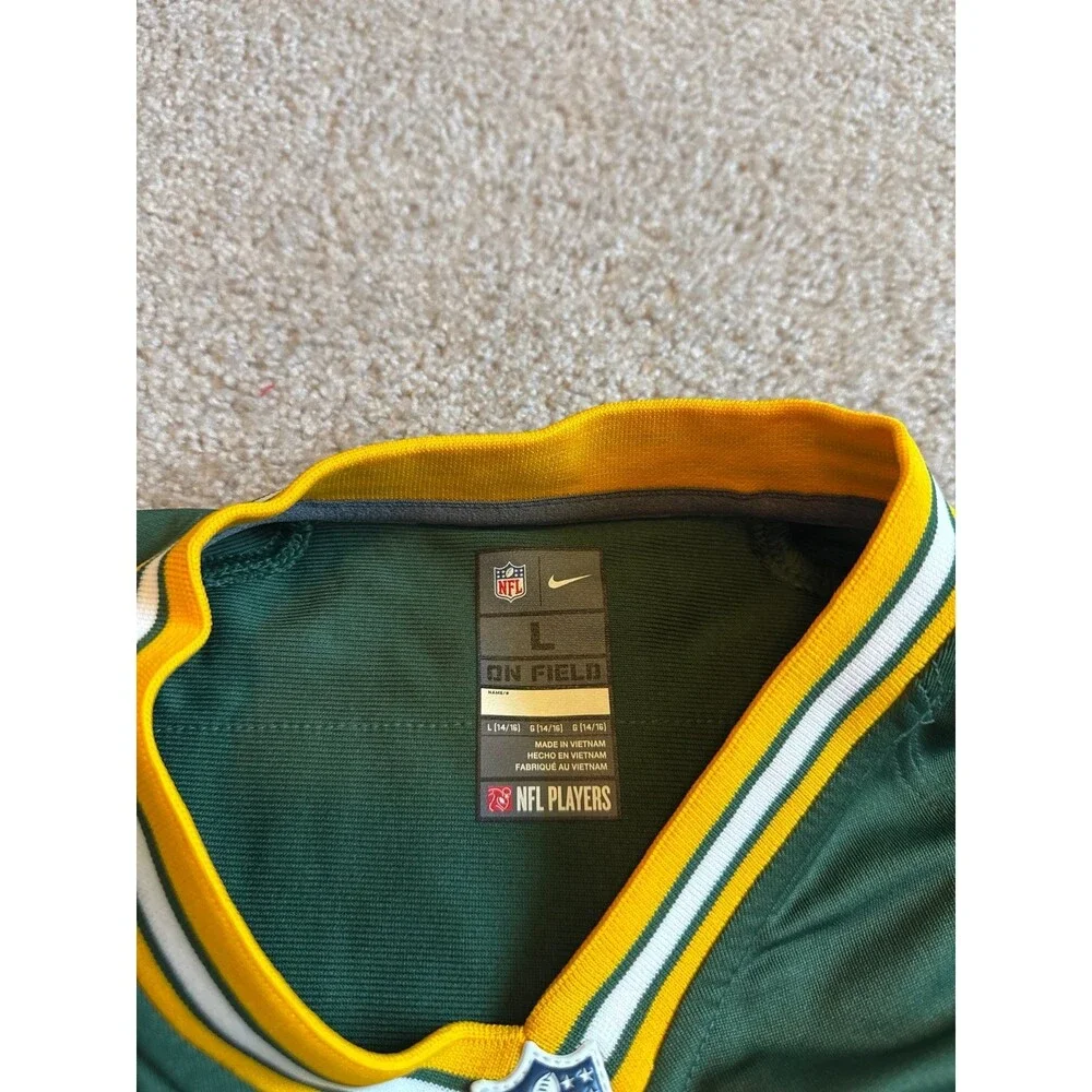 Aaron Rodgers Green Bay Packers Youth Nike NWT NFL Jersey Size Large